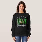 Sweatshirt Enseignant de 4e année Aimer Shenanigans Funny St (Devant entier)