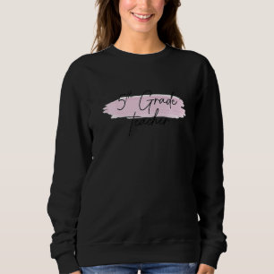 Sweatshirt Enseignant de 5e année Premier jour de l'école Ret