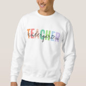 Sweatshirt Enseignant de jardin d'enfants Unisex (Devant)