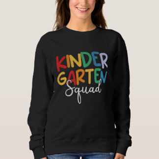 Sweatshirt Enseignant de la maternelle de l'équipe d'enfants
