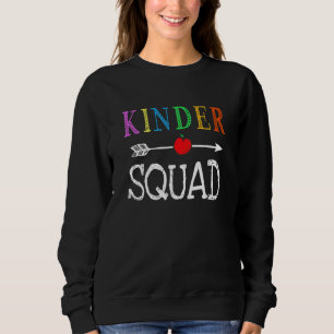 Sweatshirt Enseignant de la maternelle Équipe d'enfants 1er p