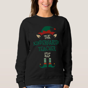 Sweatshirt Enseignant de maternelle Elf Famille Groupe d'appa