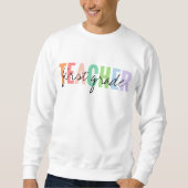 Sweatshirt Enseignant de première année Unisex (Devant)