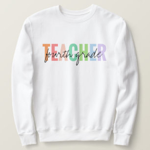 Sweatshirt Enseignant de quatrième année Unisex