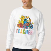 Sweatshirt Enseignant des Pals de rue de sésame sucré (Devant)