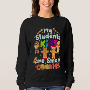 Sweatshirt Enseignant Drôle J'Enseigne Le Cookie Intelligent 