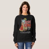 Sweatshirt Enseignant en bas âge hors service Pause été doux (Devant entier)