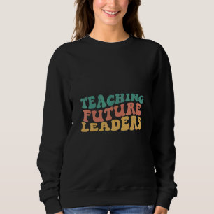 Sweatshirt Enseignant futur Enseignant Vintage Enseignement d