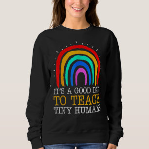 Sweatshirt Enseignant préscolaire C'est un bon jour pour ense