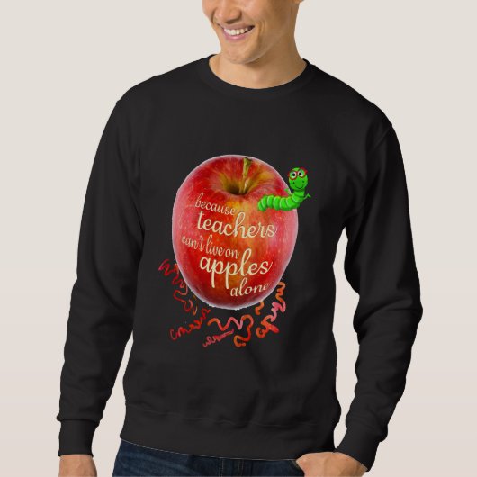 Sweatshirt Enseignant Primaire Parce Que Les Enseignants Peuv (Devant)