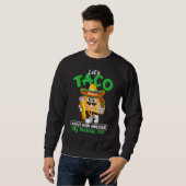 Sweatshirt Enseignant Taco À propos de comment fantastique me (Devant entier)