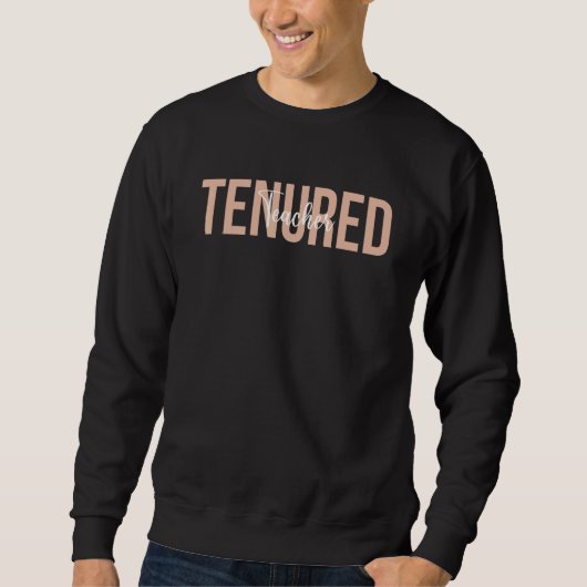 Sweatshirt Enseignant Titulaire Félicitations Pour La Titular (Devant)