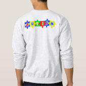 Sweatshirt Ensemble autisme (Dos)