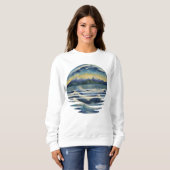 Sweatshirt Ensemble De Peintures De Style Van Gogh, Une Mer A (Devant entier)