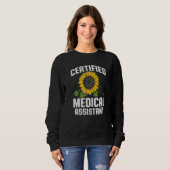 Sweatshirt Ensemble d'objectifs d'assistance de l'assistant m (Devant entier)