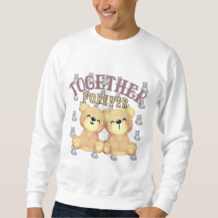 Sweatshirt Ensemble pour toujours - Nounours