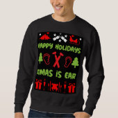 Sweatshirt ENT Otolaryngologie Otorhinolaryngologue Xmas (Devant)