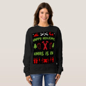 Sweatshirt ENT Otolaryngologie Otorhinolaryngologue Xmas Sw (Devant entier)