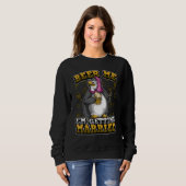 Sweatshirt Enterrement de vie de garçon Équipe de boisson de (Devant entier)