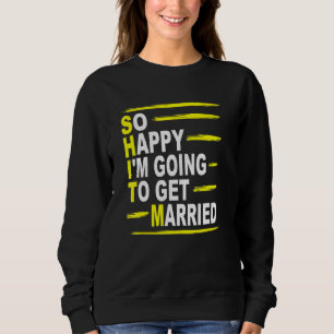 Sweatshirt Enterrement de vie de garçon sarcastique Nous