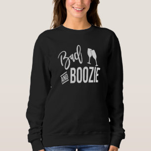 Sweatshirt Enterrement de vie de jeune fille Allons-y les fil
