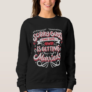 Sweatshirt Enterrement de vie de jeune fille de la mariée Dés