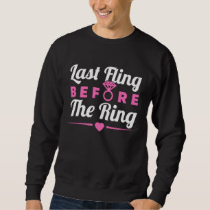 Sweatshirt Enterrement de Vie de Jeune Fille Mariage Marié Cé