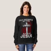 Sweatshirt Entièrement Vacciné Par Le Sang De Jésus Christian (Devant entier)