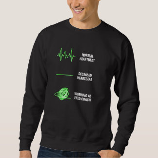 Sweatshirt Entraînement Et Entraînement Sur Le Terrain De Bat