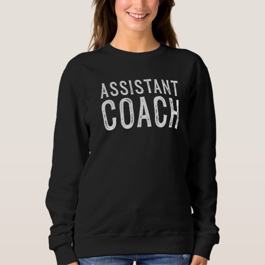 Sweatshirt Entraîneur adjoint (Devant)