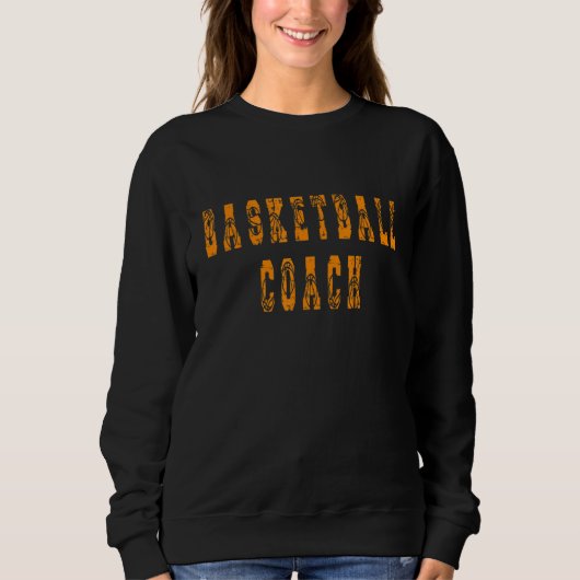 Sweatshirt Entraîneur de basket-ball (Devant)