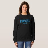 Sweatshirt Entraîneur de cricket 1 (Devant entier)