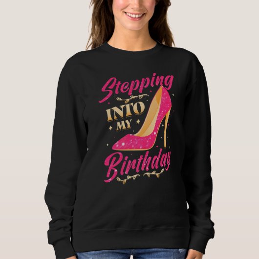 Sweatshirt Entrée Dans Mes Femmes D'Anniversaire (Devant)