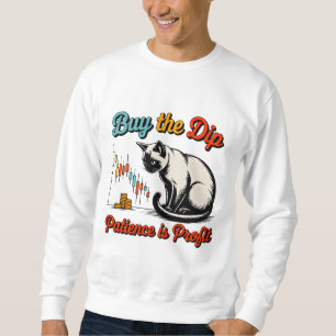 Sweatshirt Entrepreneur Acheter La Baisse Chat - Cadeau Pour