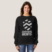 Sweatshirt Entreprise Architect Data Digital Science Computer (Devant entier)