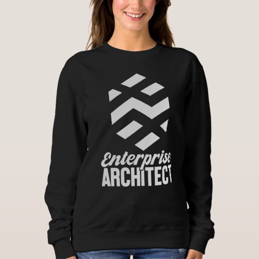Sweatshirt Entreprise Architect Data Digital Science Computer (Devant)