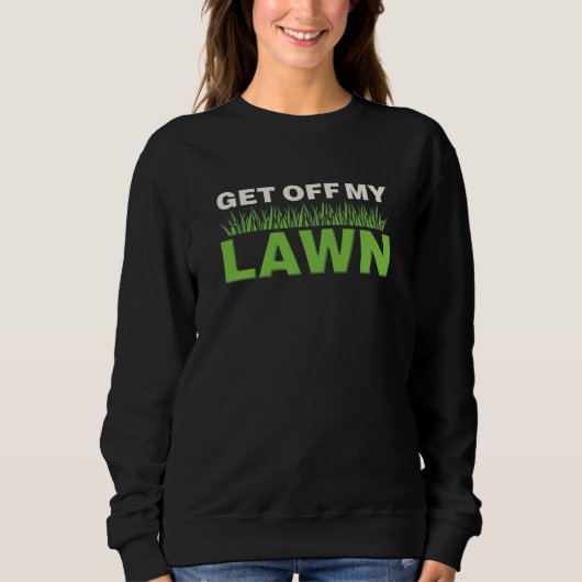 Sweatshirt Entretien de pelouse (Devant)
