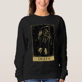Sweatshirt Envision Styles Spirituel  Tarot Carte de la Mort 