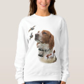 Sweatshirt Épagneul breton (Devant)