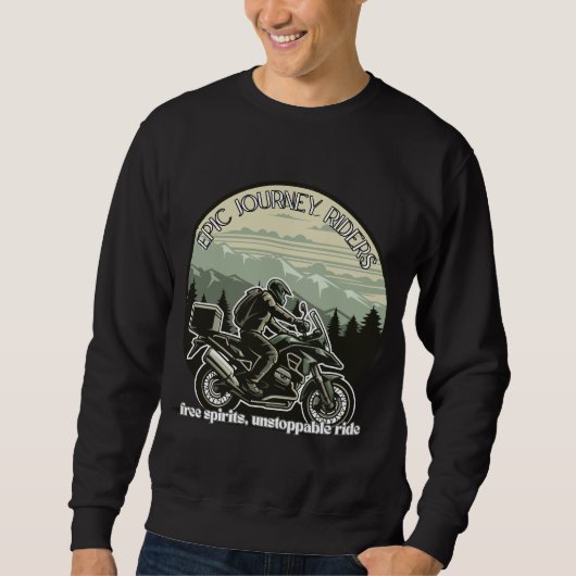 Sweatshirt Epic Journey Riders (Devant)