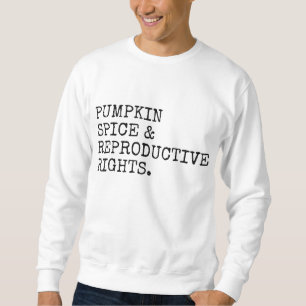 Sweatshirt Épice Citrouille D'Halloween Et Droits De Reproduc