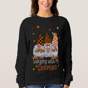 Sweatshirt Épices citrouilles Et Gnomes Sont Nice - Drôle Tha