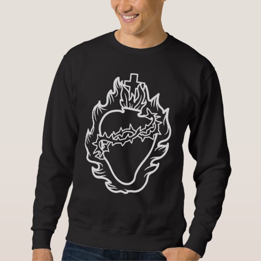 Sweatshirt Épine cardiaque (Devant)