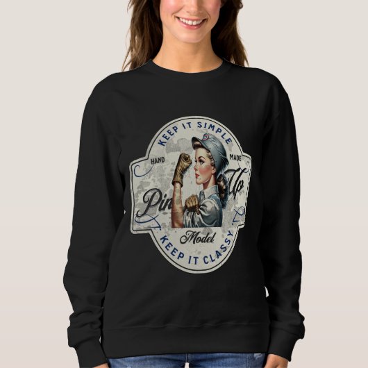 Sweatshirt Épingle mécanique (Devant)
