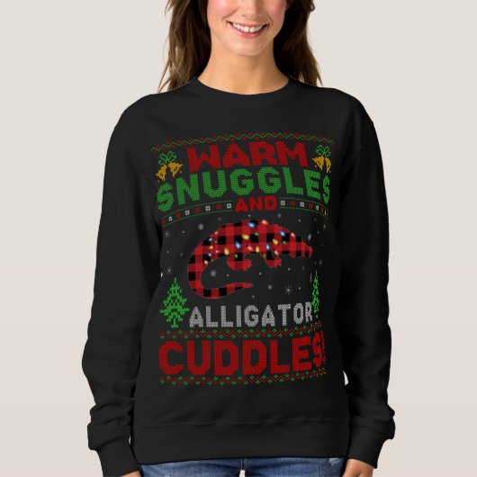 Sweatshirt Épingles Chaudes Et Boucles D'Alligator Épais Alli (Devant)