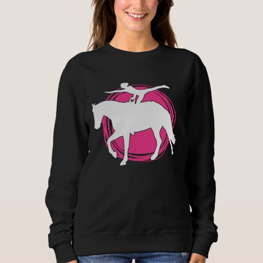 Sweatshirt Equestrian Vaulting Horse Vaulters Horse vaulting  (Devant)