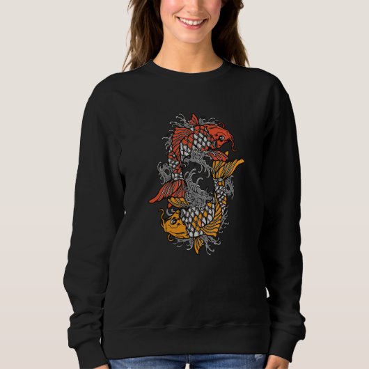 Sweatshirt Équilibrage Koi (Devant)