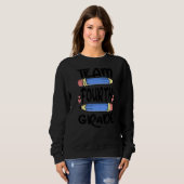 Sweatshirt Équipe 4e année de retour à l'école Enseignants Ét (Devant entier)
