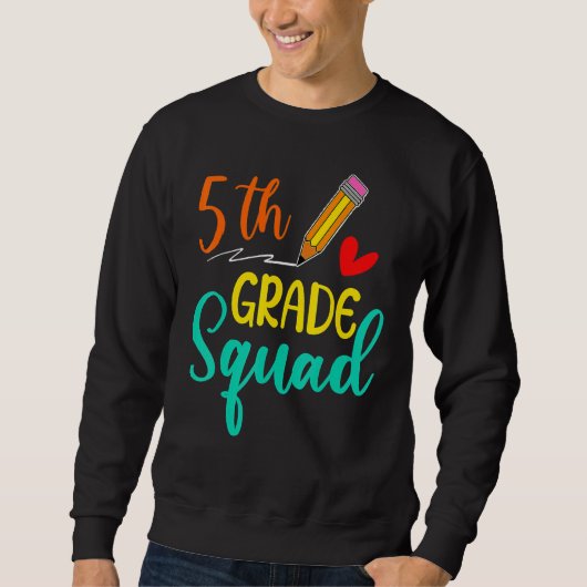 Sweatshirt Équipe 5e année Étudiant enseignant de l'équipe Re (Devant)