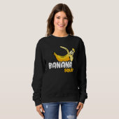 Sweatshirt Équipe Banane Banane Plantain Fruit (Devant entier)